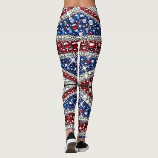 Leggings mit britischer Farbgestaltung (Rückseite)