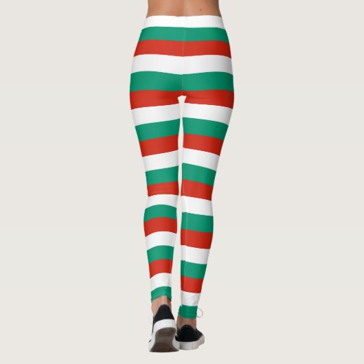 Leggings mit bulgarischer Flagge (Rückseite)