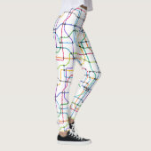 Leggings mit bunten Linien (Rechts)