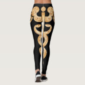 Leggings mit Caduceusentwurf (Rückseite)