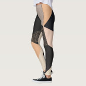 Leggings mit Cholatfarben (Links)