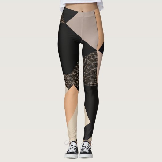Leggings mit Cholatfarben (Vorderseite)
