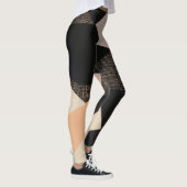 Leggings mit Cholatfarben (Rechts)