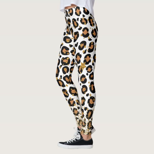 Leggings mit der besten Bewertung | Leopard Print (Links)