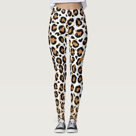 Leggings mit der besten Bewertung | Leopard Print (Vorderseite)