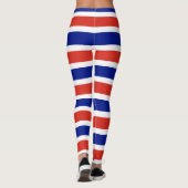Leggings mit der Flagge Costa Ricas (Rückseite)