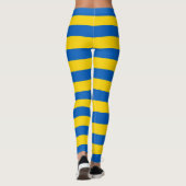 Leggings mit der Flagge der Ukraine (Rückseite)