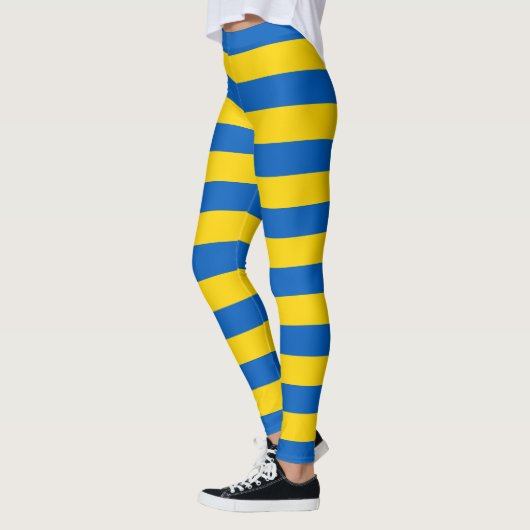 Leggings mit der Flagge der Ukraine (Links)