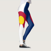 Leggings mit der Flagge des Colorado-Staat, USA (Rechts)