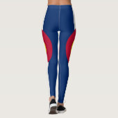 Leggings mit der Flagge des Colorado-Staat, USA (Rückseite)