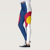 Leggings mit der Flagge des Colorado-Staat, USA (Links)