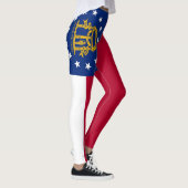 Leggings mit der Flagge des georgischen Staat, USA (Rechts)