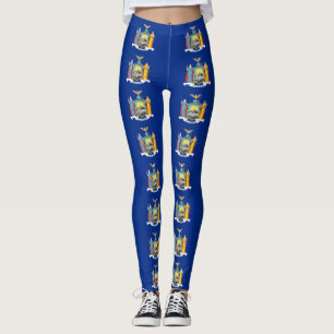 Leggings mit der Flagge des New Yorker Staat, USA