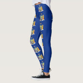 Leggings mit der Flagge des New Yorker Staat, USA (Links)