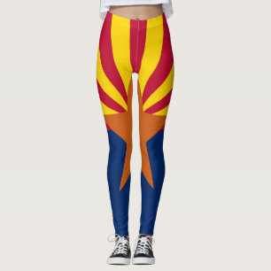 Leggings mit der Flagge des Staat Arizona, USA