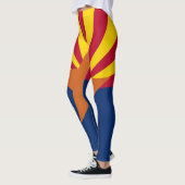 Leggings mit der Flagge des Staat Arizona, USA (Links)