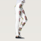 Leggings mit der Flagge des Staat Illinois, USA (Rechts)
