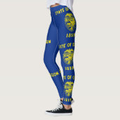 Leggings mit der Flagge des Staat Oregon, USA (Links)