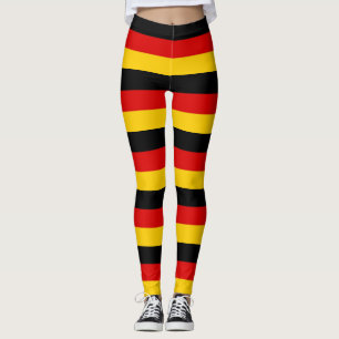 Leggings mit der Flagge Deutschlands