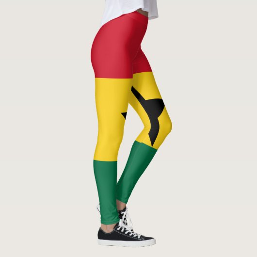 Leggings mit der Flagge Ghanas (Rechts)