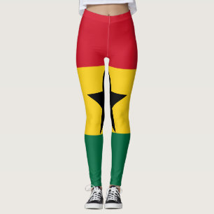 Leggings mit der Flagge Ghanas