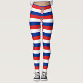 Leggings mit der Flagge Kroatiens (Vorderseite)