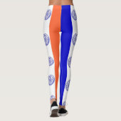 Leggings mit der Flagge New Yorks, USA (Rückseite)