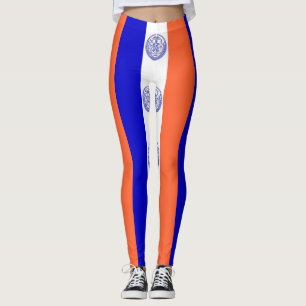 Leggings mit der Flagge New Yorks, USA