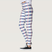 Leggings mit der Flagge von Cincinnati City, USA (Links)