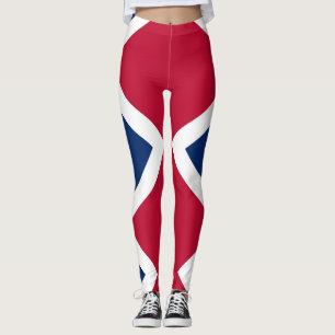 Leggings mit der Flagge von Denver, Colorado Staat