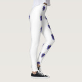 Leggings mit der Flagge von Massachusetts Staat, U (Rechts)