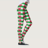Leggings mit der Flagge Wales, Vereinigtes Königre (Rechts)