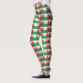 Leggings mit der Flagge Wales, Vereinigtes Königre (Links)