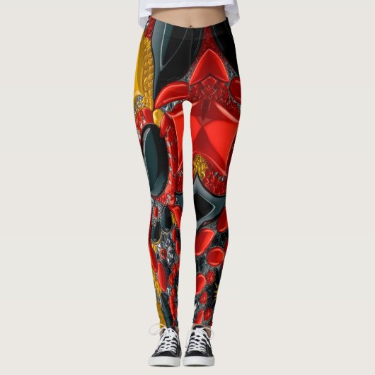 Leggings mit deutscher Farbgestaltung (Vorderseite)