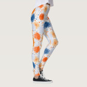 Leggings mit einem lebendigen abstrakten Design (Rechts)