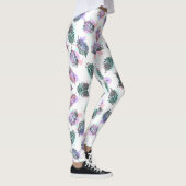 Leggings mit einem lebendigen Muster (Rechts)