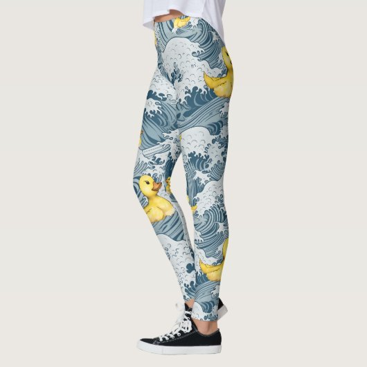 Leggings mit Enten (Links)