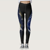 Leggings mit Erdentwurf (Vorderseite)