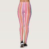 Leggings mit farbigen Streifen (Rückseite)