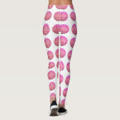 Leggings mit farbiger kreisförmiger geometrischer (Rückseite)