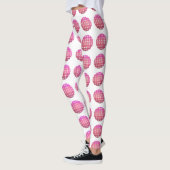 Leggings mit farbiger kreisförmiger geometrischer (Links)