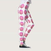 Leggings mit farbiger kreisförmiger geometrischer (Rechts)