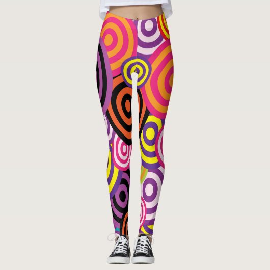 "Leggings mit Farbriss" Leggings (Vorderseite)