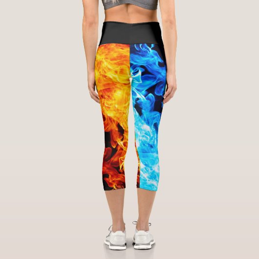Leggings mit Feuer- und Eisheiß (Rückseite)