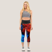 Leggings mit Feuer- und Eisheiß (Vorderseite)
