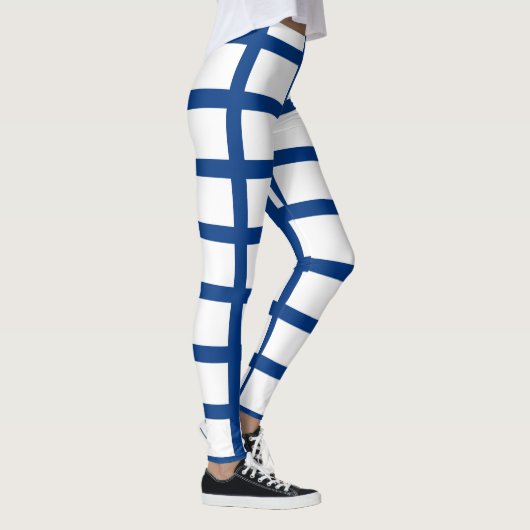 Leggings mit finnischer Flagge (Rechts)