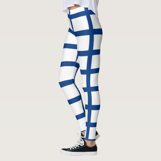 Leggings mit finnischer Flagge (Links)