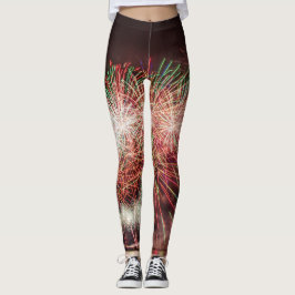 Leggings MIT FIREWORKEN UND MONOGRAM