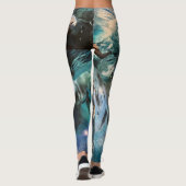Leggings mit Fischerei-Netz (Rückseite)