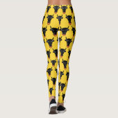 Leggings mit Flagge des Kantons Uri, Schweiz (Rückseite)